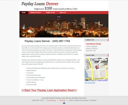 Denver Cash Advance Store Locations